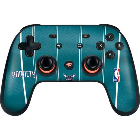 NBA Charlotte Hornets Jersey Google Stadia Controller Skin